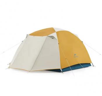 11 449 р. Палатка Naturehike Cloud-Creek PRO, 2-местная, бежево-желтая  cnk2300zp024-2ypro  с доставкой в г. Кемерово. Увеличить фотографию 1