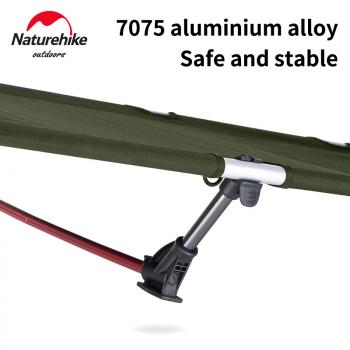 8 939 р. Раскладушка Naturehike XJC05, 190х65х15 см, до150 кг, темно-зеленая  nh20jj001-agr  с доставкой в г. Кемерово. Увеличить фотографию 6