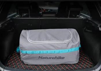 3 329 р. Сумка дорожная Naturehike А027, с колесами,110 л., серая  nh18x027-l-lg  с доставкой в г. Кемерово. Увеличить фотографию 11