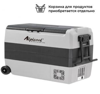 27 459 р. Холодильник автомобильный ALPICOOL ET-60 60 л 1224 В  990258  с доставкой в г. Кемерово. Увеличить фотографию 1