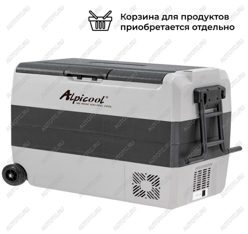 27 459 р. Холодильник автомобильный ALPICOOL ET-60 60 л 1224 В  990258  с доставкой в г. Кемерово