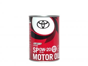 1 699 р. Масло моторное TOYOTA (металлическая канистра) 0W-20 SPGF6-A 1Л (Япония) TOYOTA 08880-14306  с доставкой в г. Кемерово. Увеличить фотографию 1