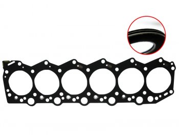11 399 р. Прокладка головки блока 1HDFTE (T=1,00) LAND CRUISER J7#J8#J10# 98- TOYOTA 11115-17031-01  с доставкой в г. Кемерово. Увеличить фотографию 1