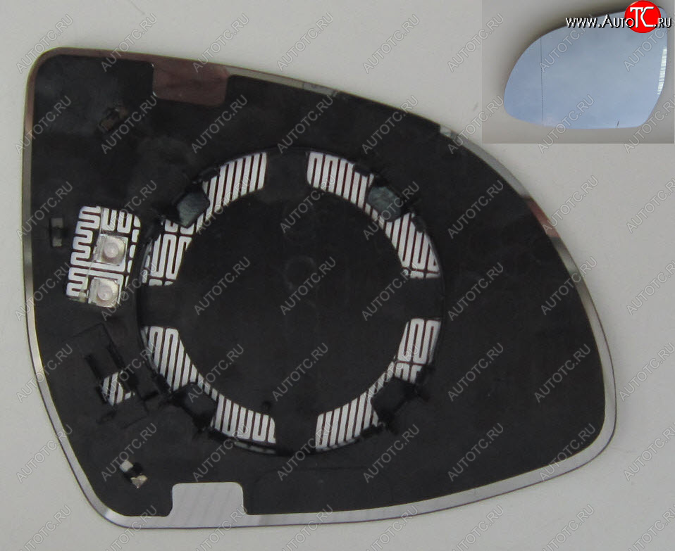 849 р. X5 13-15 {F25 14- F16 14-15} СТЕКЛО ЗЕРКАЛА ЛЕВ С ПОДОГРЕВ (aspherical) (Тайвань) BodyParts bmf1513-460-l  с доставкой в г. Кемерово