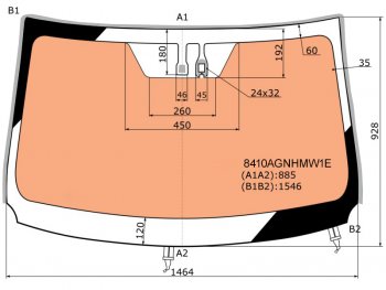 22 699 р. Стекло лобовое (Обогрев полный Датчик дождя Молдинг) Toyota RAV4 (XA40) 12-19 FUYAO 8410AGNHMW1E  с доставкой в г. Кемерово. Увеличить фотографию 1