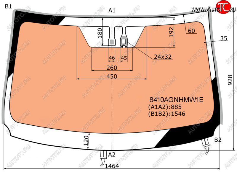 22 699 р. Стекло лобовое (Обогрев полный Датчик дождя Молдинг) Toyota RAV4 (XA40) 12-19 FUYAO 8410AGNHMW1E  с доставкой в г. Кемерово