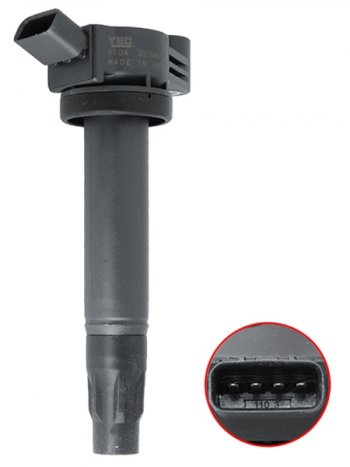 3 399 р. Катушка зажигания TOYOTA KLUGERHIGLANDER MCU2#RX300330350 MCU3# 03- 3MZ-FE YEC IGC110A  с доставкой в г. Кемерово. Увеличить фотографию 1