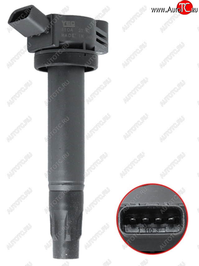 3 399 р. Катушка зажигания TOYOTA KLUGERHIGLANDER MCU2#RX300330350 MCU3# 03- 3MZ-FE YEC IGC110A  с доставкой в г. Кемерово