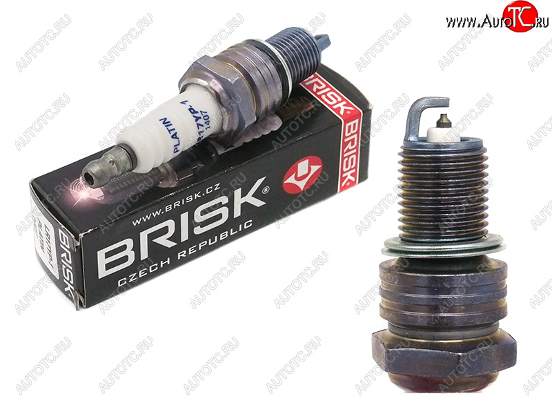 529 р. Свеча зажигания TOYOTA LITEACEDYNA 88- 2Y3Y4Y1RZ5MGEU4KE BRISK LR17YP-1  с доставкой в г. Кемерово