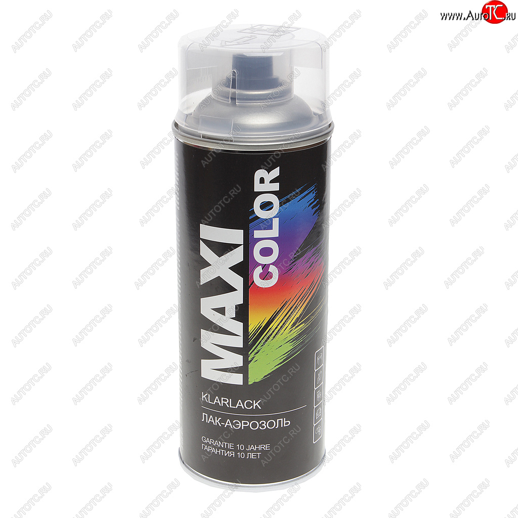 529 р. Лак бесцветный аэрозоль 400мл MAXI COLOR MAXI COLOR 0005mx  с доставкой в г. Кемерово