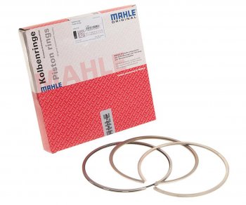 2 199 р. Кольца поршневые MERCEDES (OM422441442446447) d=128.00 (на 1 поршень) MAHLE MAHLE 00376n0  с доставкой в г. Кемерово. Увеличить фотографию 1