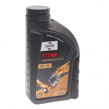 1 999 р. Масло моторное TITAN Formula II LL 0W30 синт.1л FUCHS FUCHS 0059971007  с доставкой в г. Кемерово. Увеличить фотографию 1