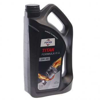 3 299 р. Масло моторное TITAN Formula II LL 5W40 синт.4л FUCHS FUCHS 0069491006  с доставкой в г. Кемерово. Увеличить фотографию 1
