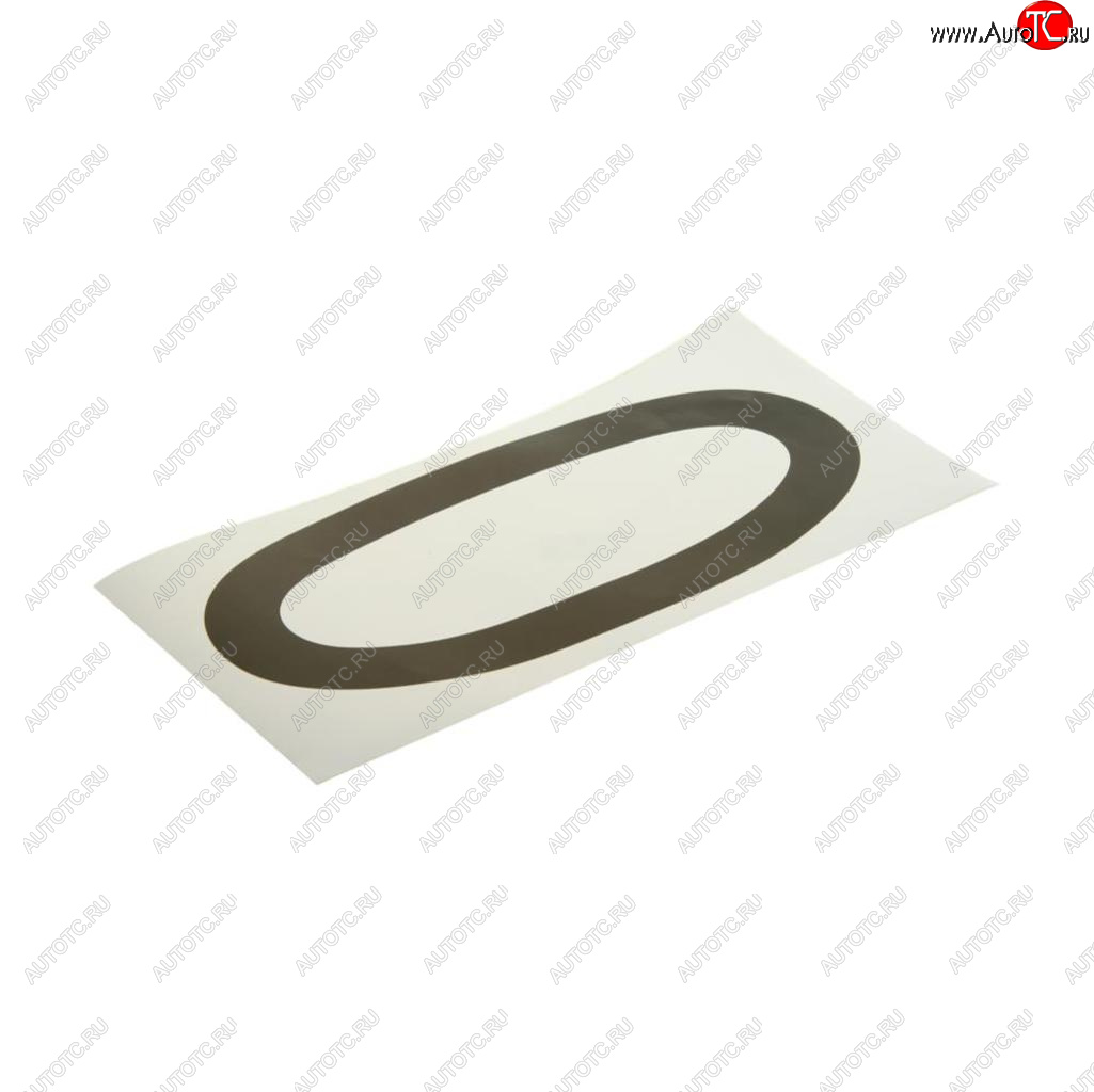 58 р. Наклейка-знак виниловая на дублирующие номера 0 33х17см AUTOSTICKERS AUTOSTICKERS 006970  с доставкой в г. Кемерово