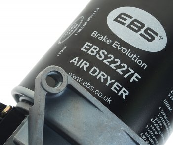 11 999 р. Осушитель воздуха МАЗ КАМАЗ ПАЗ DAF MAN с подогревом и регулятором EBS EBS 01011104  с доставкой в г. Кемерово. Увеличить фотографию 5