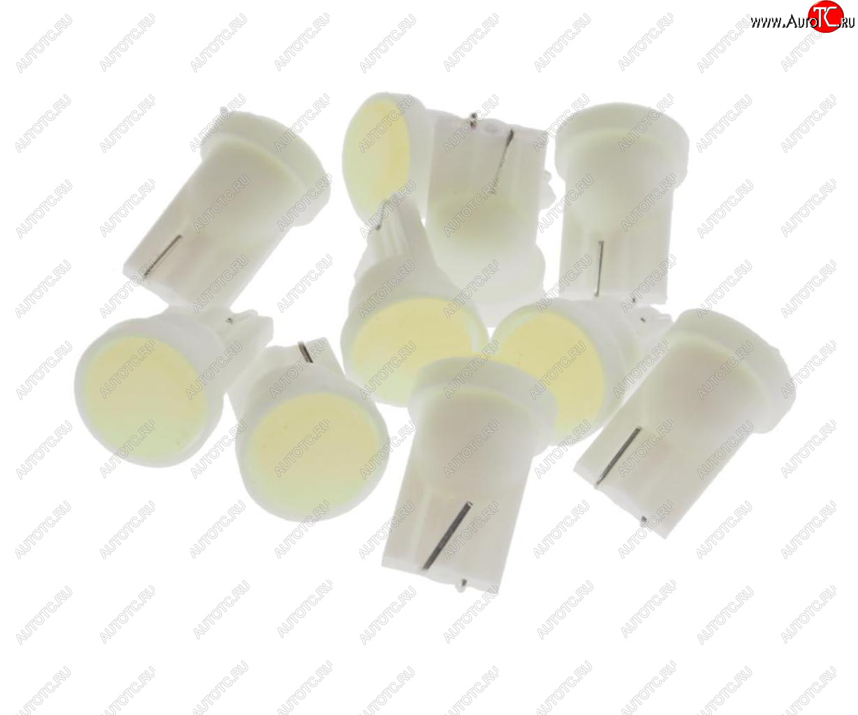 15 р. Лампа светодиодная 12V W5W T10 W2.1x9.5d COB 1 SMD CHIPS White MEGA ELECTRIC MEGA ELECTRIC 010514w  с доставкой в г. Кемерово