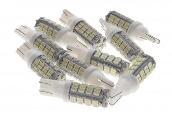 75 р. Лампа светодиодная 12V W5W T10 W2.1x9.5d 6000K 54 SMD 3258 White MEGA ELECTRIC MEGA ELECTRIC 010854w  с доставкой в г. Кемерово. Увеличить фотографию 1