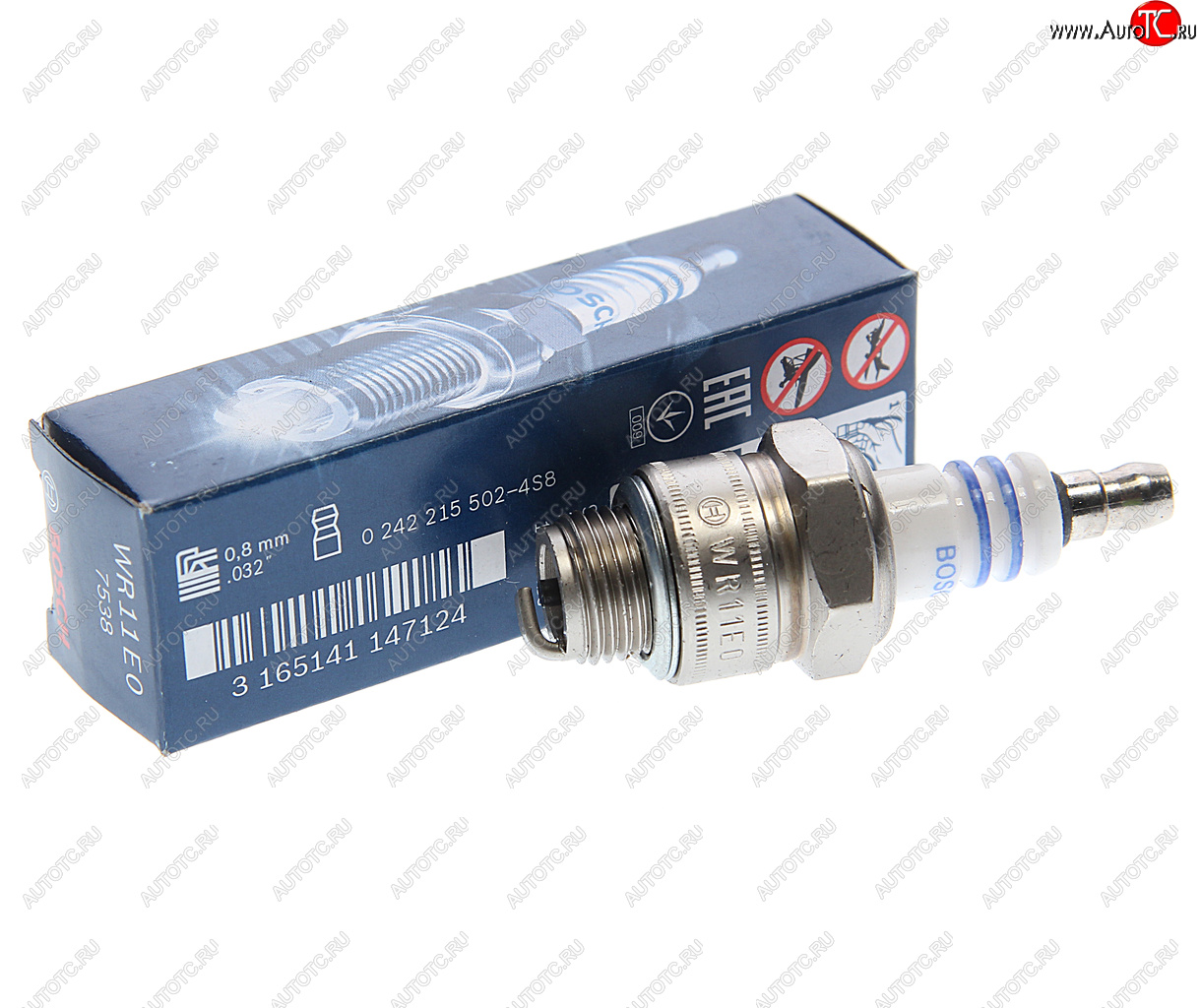 276 р. Свеча зажигания WR11E0 BOSCH BOSCH 0242215502  с доставкой в г. Кемерово