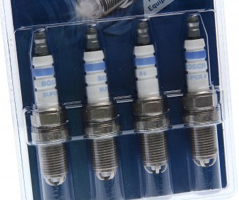 1 569 р. Свеча зажигания FR91X SUPER-4 комплект BOSCH BOSCH 0242222804  с доставкой в г. Кемерово. Увеличить фотографию 2