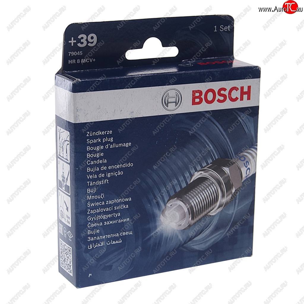 1 379 р. Свеча зажигания комплект (4шт.) BOSCH BOSCH 0242229902 BOSCH 0242229902  с доставкой в г. Кемерово