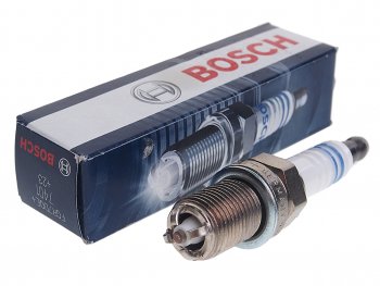 449 р. Свеча зажигания BOSCH FGR7DQE BOSCH 0242235748  с доставкой в г. Кемерово. Увеличить фотографию 1