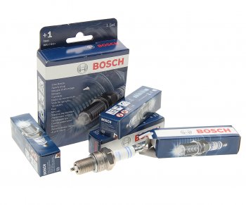 879 р. Свеча зажигания ВАЗ-2108 WR7DC+ комплект (замена для 0241235982) BOSCH BOSCH 0242235909  с доставкой в г. Кемерово. Увеличить фотографию 1