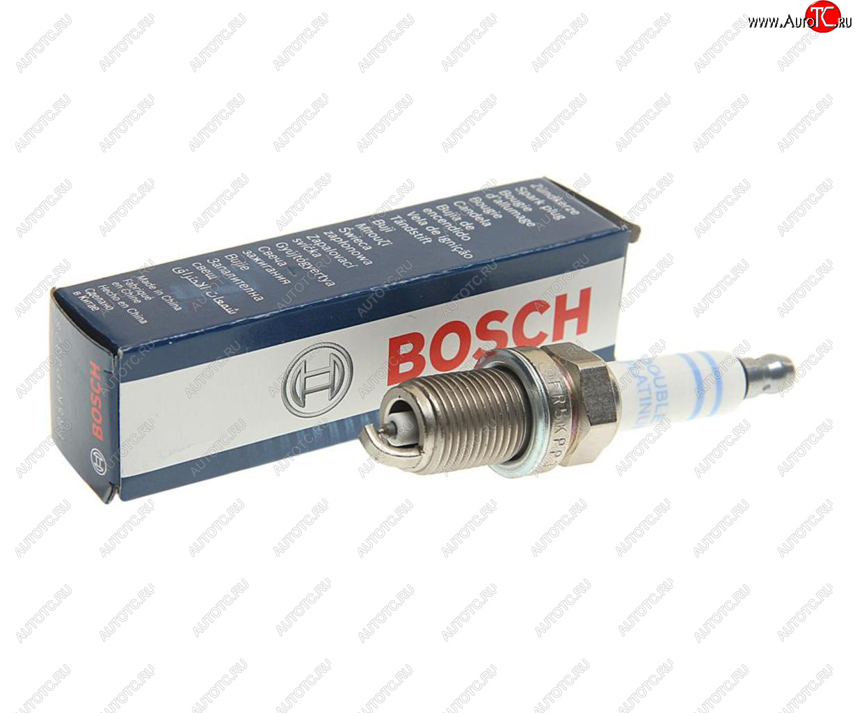 939 р. Свеча зажигания VW AUDI SEAT SKODA (04-) (1.82.0 TSITFSI) FR5KPP332S BOSCH BOSCH 0242245576  с доставкой в г. Кемерово
