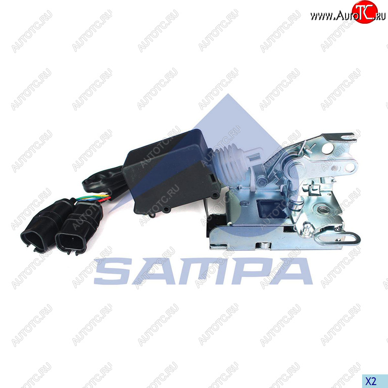 4 649 р. Замок двери MAN TGA левый SAMPA SAMPA 024.255  с доставкой в г. Кемерово