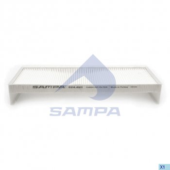 Фильтр воздушный салона MAN TGA,TGL,TGM SAMPA SAMPA 024.492-01