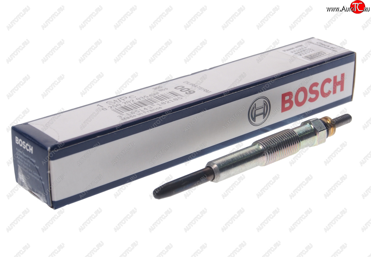 1 099 р. Свеча накаливания BOSCH BOSCH 0250202035  с доставкой в г. Кемерово
