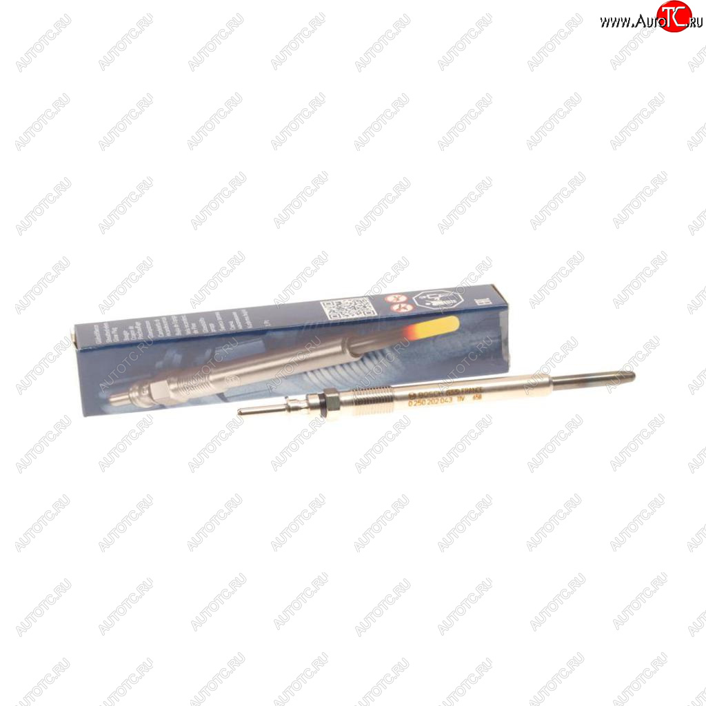 1 169 р. Свеча накаливания OPEL Astra,Vectra,Zafira (02-) BOSCH BOSCH 0250202043  с доставкой в г. Кемерово