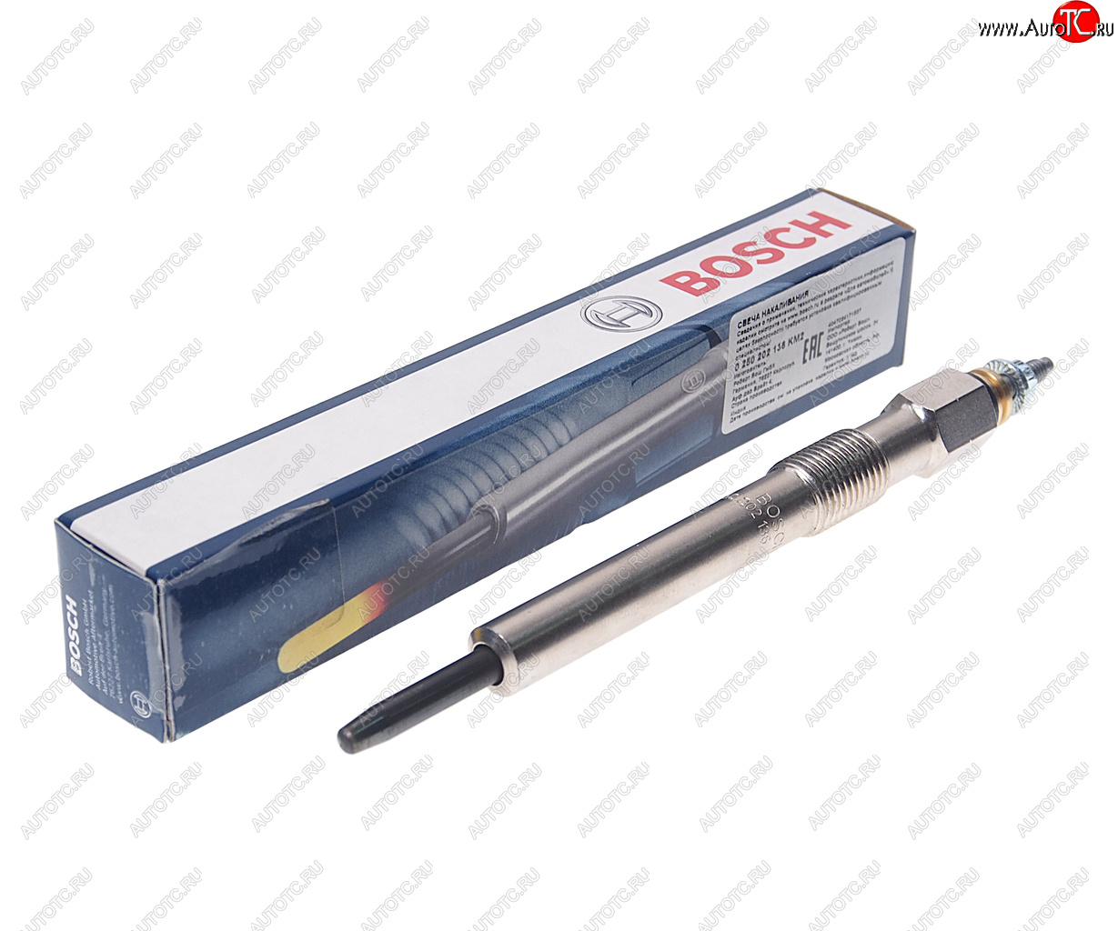 949 р. Свеча накаливания BOSCH BOSCH 0250202136  с доставкой в г. Кемерово