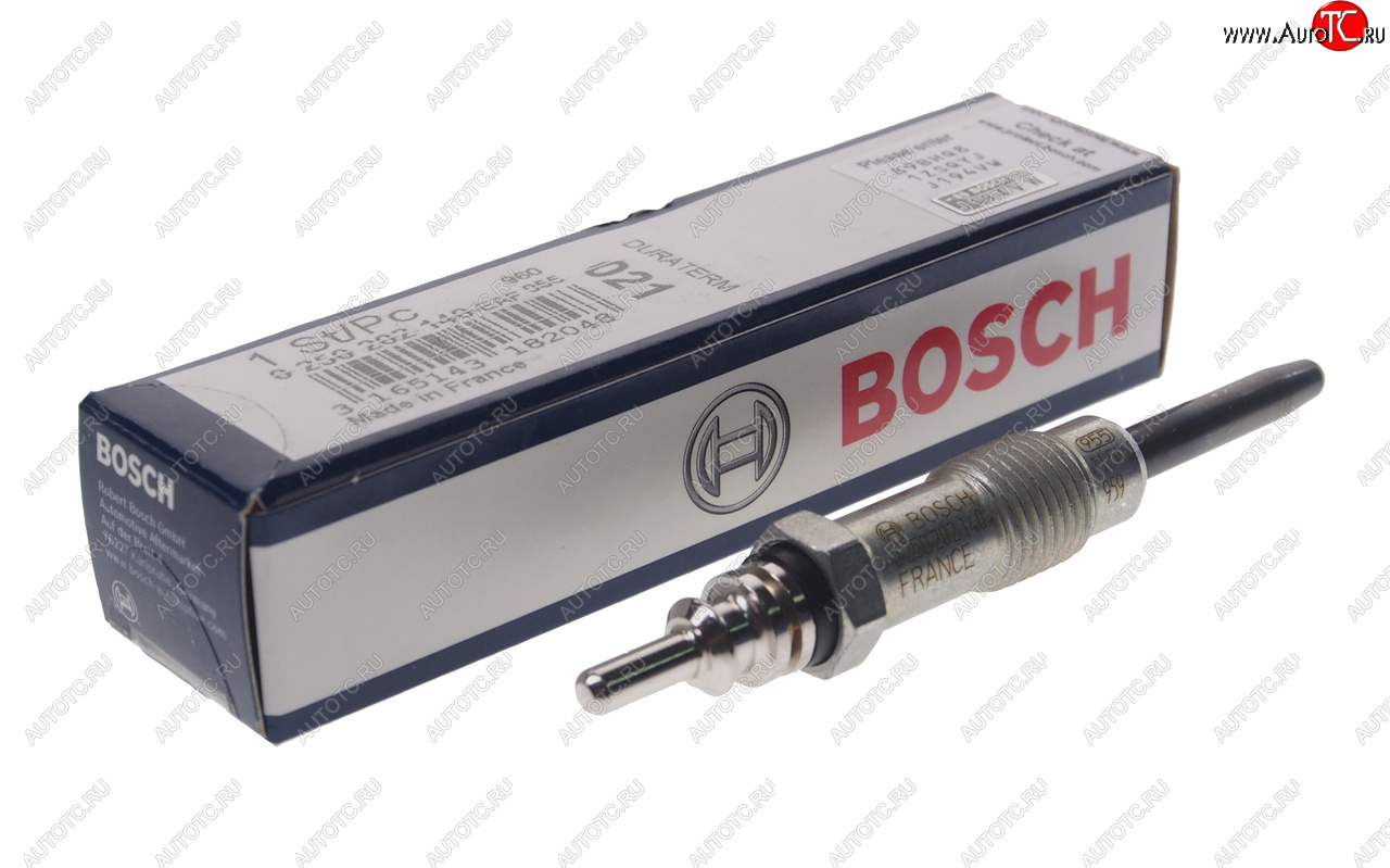 1 439 р. Свеча накаливания BOSCH BOSCH 0250202140  с доставкой в г. Кемерово
