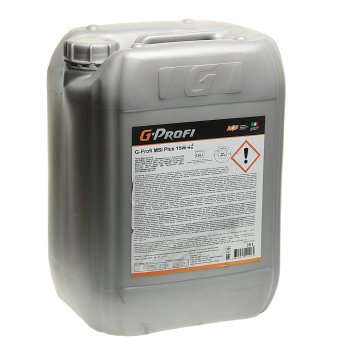 6 499 р. Масло дизельное G-PROFI MSI Plus CI-4E7E5 15W40 псинт.20л G-ENERGY GAZPROMNEFT 0253130340  с доставкой в г. Кемерово. Увеличить фотографию 1
