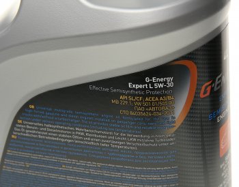 2 859 р. Масло моторное EXPERT L SLA3B4 5W30 псинт.4л G-ENERGY GAZPROMNEFT 0253140273  с доставкой в г. Кемерово. Увеличить фотографию 2
