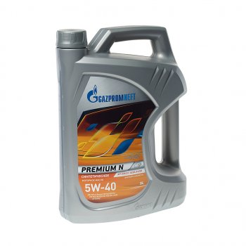 2 859 р. Масло моторное Premium N SNCFA3B4 5W40 синт.5л GAZPROMNEFT GAZPROMNEFT 0253140424  с доставкой в г. Кемерово. Увеличить фотографию 1