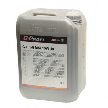 4 299 р. Масло дизельное G-PROFI MSI CI-4E5 10W40 псинт.10л G-ENERGY GAZPROMNEFT 0253142020  с доставкой в г. Кемерово. Увеличить фотографию 1