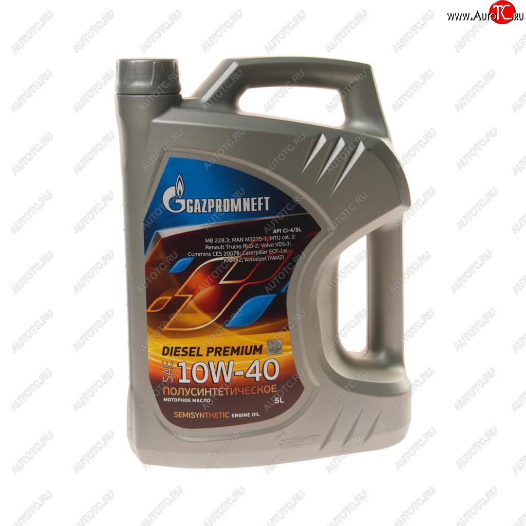 2 199 р. Масло дизельное DIESEL PREMIUM CI-4SLE7E5 10W40 псинт.5л GAZPROMNEFT GAZPROMNEFT 0253142105  с доставкой в г. Кемерово