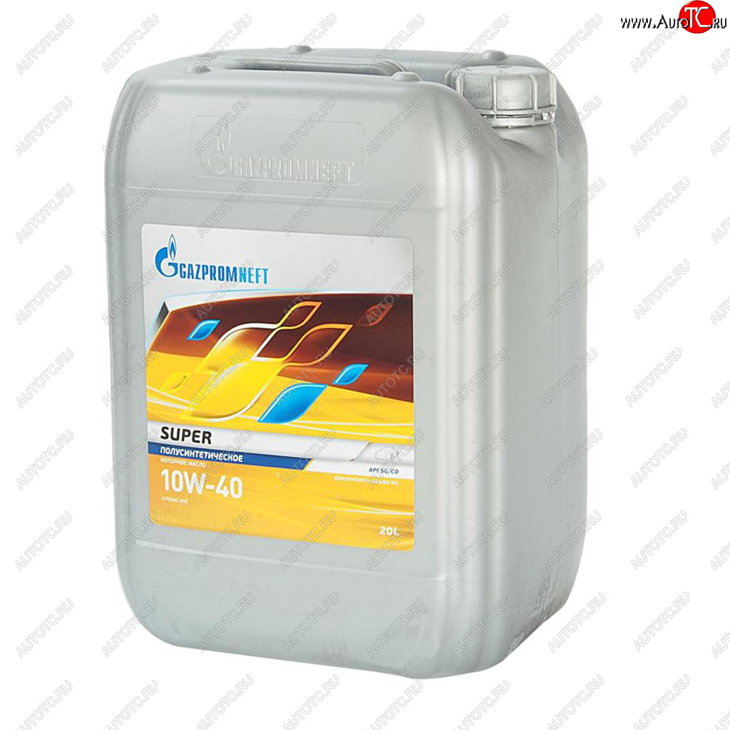 5 799 р. Масло моторное SUPER SGCD 10W40 псинт.20л GAZPROMNEFT GAZPROMNEFT 0253142144  с доставкой в г. Кемерово