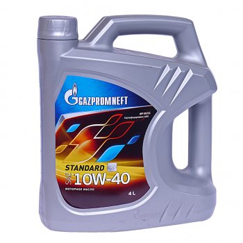 1 239 р. Масло моторное Standart SFCC 10W40 мин.4л GAZPROMNEFT GAZPROMNEFT 0253142161  с доставкой в г. Кемерово. Увеличить фотографию 1