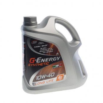 2 099 р. Масло моторное Synthetic Long Life SNCFA3B4 10W40 синт.4л G-ENERGY GAZPROMNEFT 0253142395  с доставкой в г. Кемерово. Увеличить фотографию 1