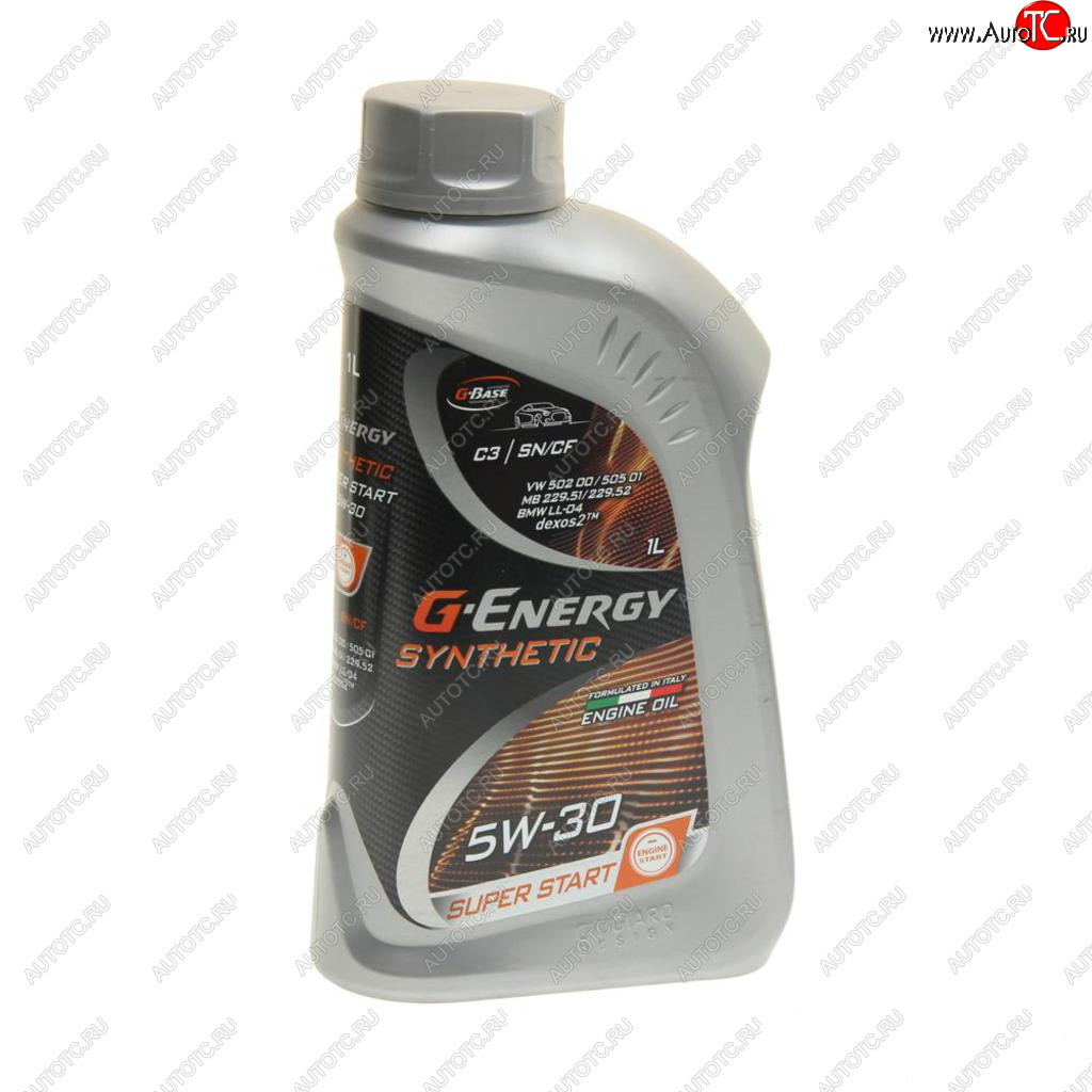 699 р. Масло моторное Synthetic Super Start SPC2C3 5W30 синт.1л G-ENERGY GAZPROMNEFT 0253142399  с доставкой в г. Кемерово