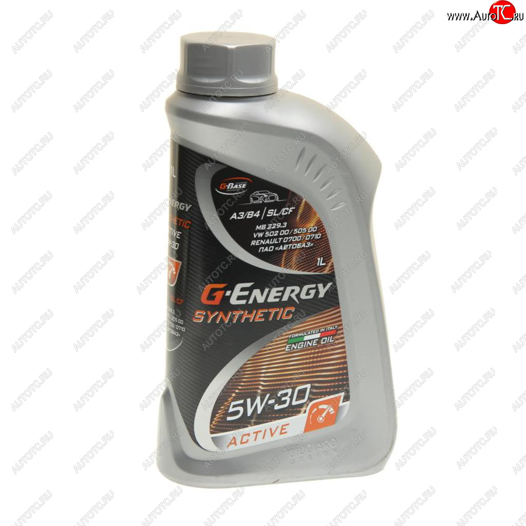 719 р. Масло моторное Synthetic Active SNCFA3B4 5W30 синт.1л G-ENERGY GAZPROMNEFT 0253142404  с доставкой в г. Кемерово