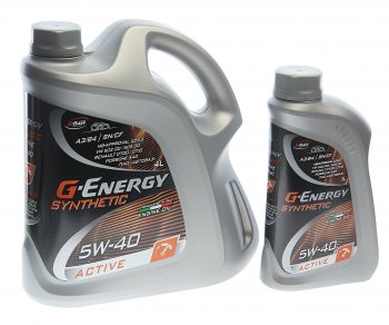 2 399 р. Масло моторное Synthetic Active SNCFA3B4 5W40 синт.4+1л G-ENERGY GAZPROMNEFT 0253142410a  с доставкой в г. Кемерово. Увеличить фотографию 1