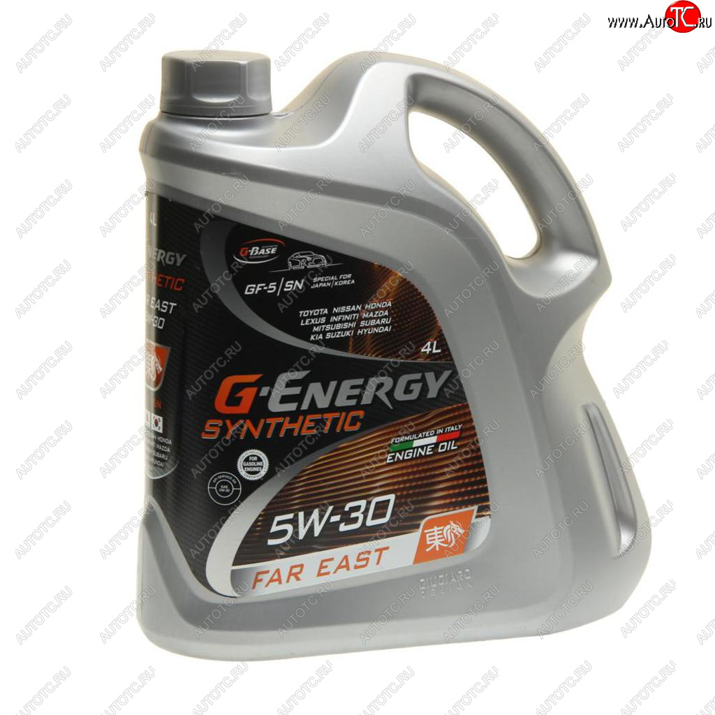 2 599 р. Масло моторное Synthetic Far East GF-6ASNSP 5W30 синт.4л G-ENERGY GAZPROMNEFT 0253142415  с доставкой в г. Кемерово