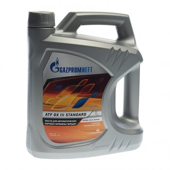 1 759 р. Масло трансмиссионное ATF DX III Standart 4л GAZPROMNEFT GAZPROMNEFT 0253650140  с доставкой в г. Кемерово. Увеличить фотографию 1