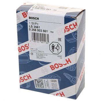 7 749 р. Датчик кислорода BMW 3 (E46),7 (E38) после катализатора BOSCH BOSCH 0258003561  с доставкой в г. Кемерово. Увеличить фотографию 2