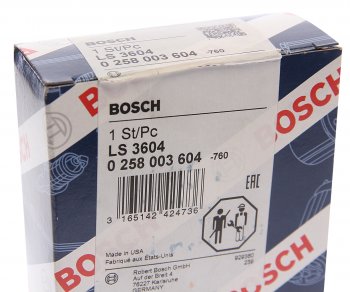 11 899 р. Датчик кислорода VW Golf (94-) BOSCH BOSCH 0258003604  с доставкой в г. Кемерово. Увеличить фотографию 3
