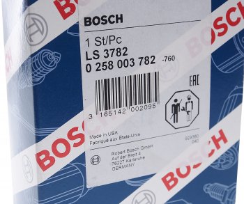 8 549 р. Датчик кислорода MERCEDES E (W210,W211) BOSCH BOSCH 0258003782  с доставкой в г. Кемерово. Увеличить фотографию 4