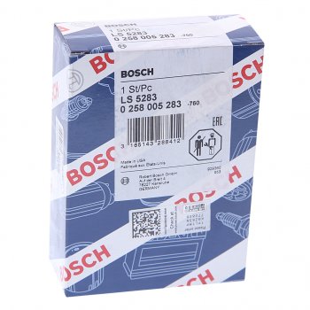 7 999 р. Датчик кислорода CITROEN C3 (до катализатора) BOSCH BOSCH 0258005283 BOSCH 0258005283  с доставкой в г. Кемерово. Увеличить фотографию 2